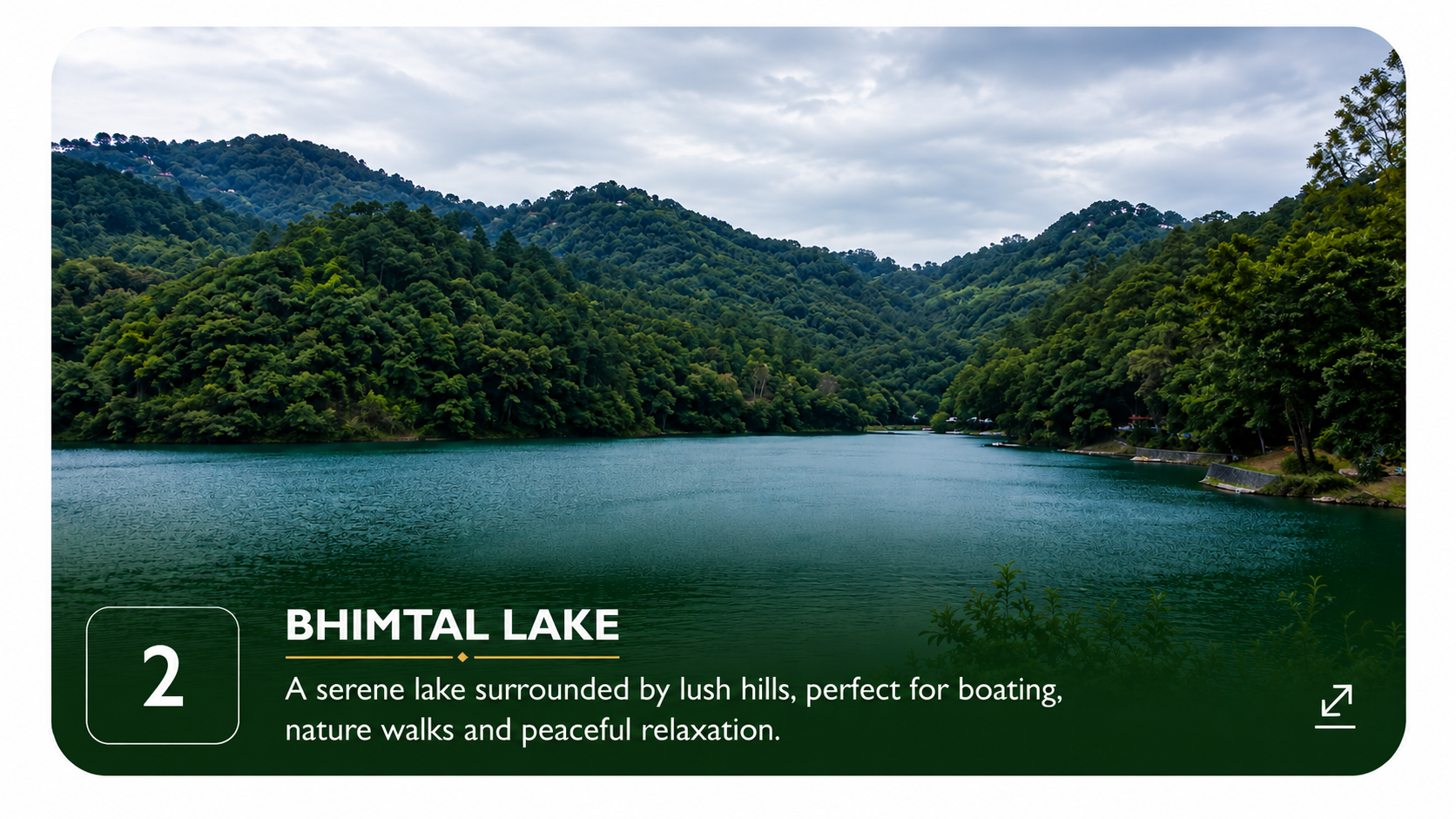 Bhimtal Lake near Naukuchiatal