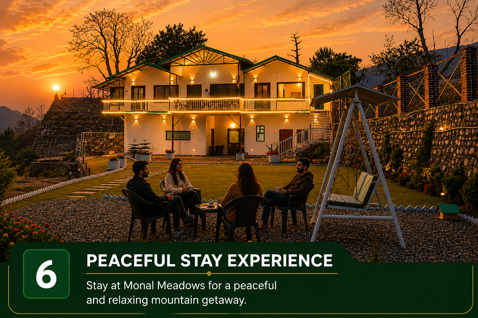 Peaceful stay at Monal Meadows Naukuchiatal